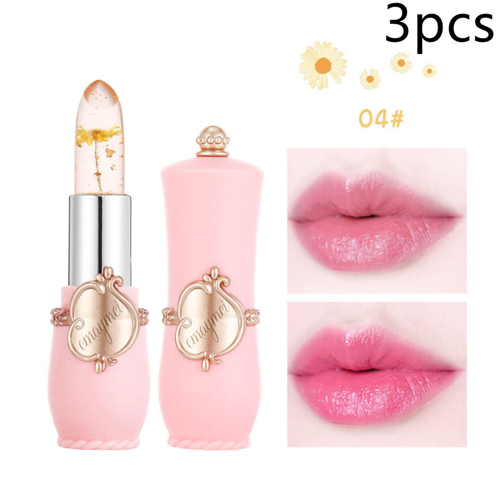 Maymei Moisturizing Lip Balm Dried Flower Color Changing Lipstick Maymei Moisturizing Lip Balm Dried Flower Color Changing Lipstick